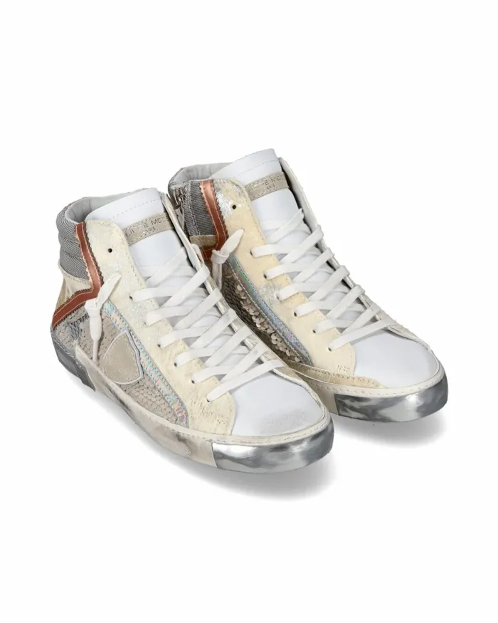 Women Prsx Sneakers White Shoes Woman Paris Philippe Model Paris Casual