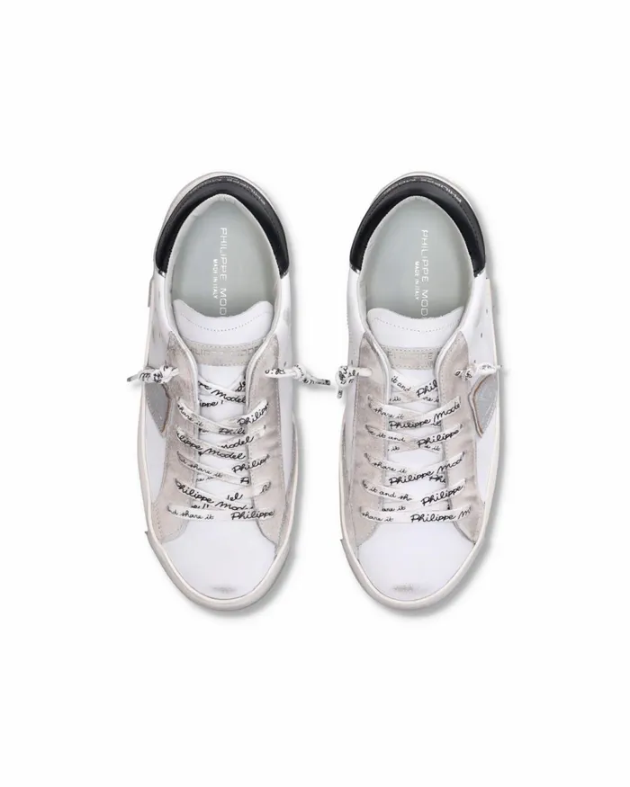 Women Prsx Sneakers WhiteSilver Shoes Paris Philippe Model Paris Casual