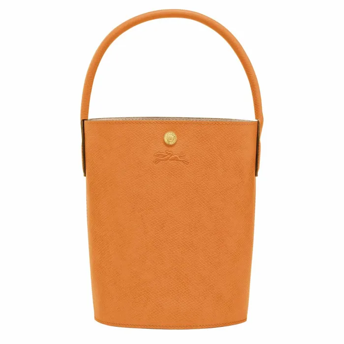 Women pure S Bucket Bag Apricot Longchamp Handbags