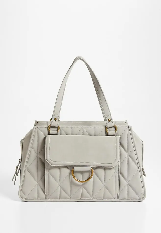 Women Quilted Satchel Bag Maurices Bags