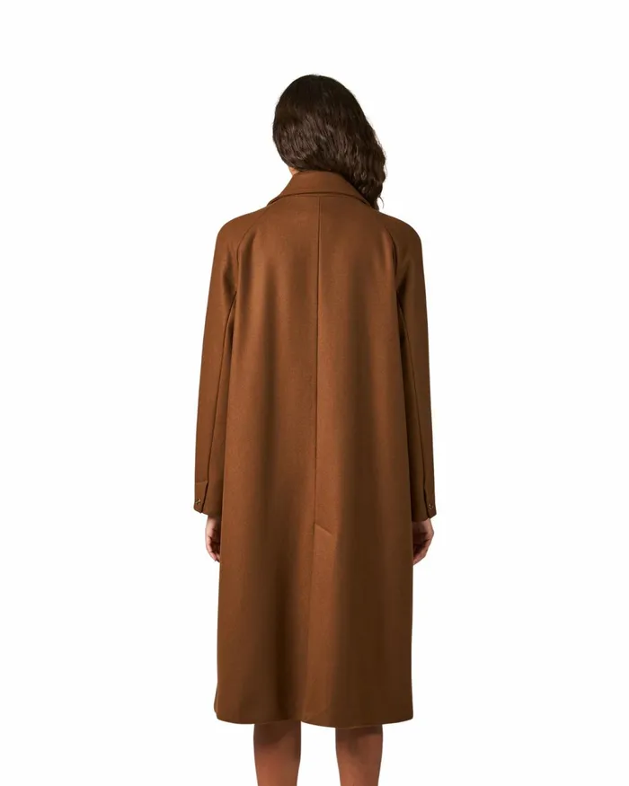 Women Rain Coat Jacket 8211 Cognac Paris Philippe Model Paris Outerwear