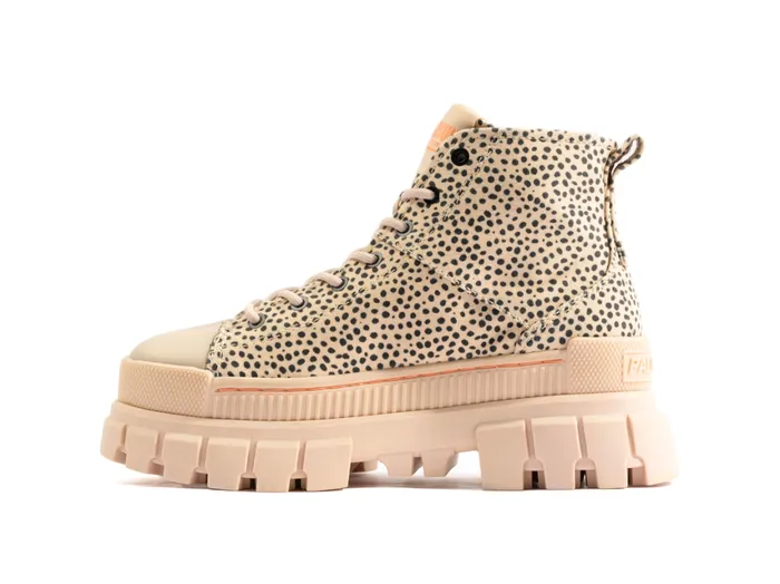 Women REVOLT SAFARI Palladium Heel Boots