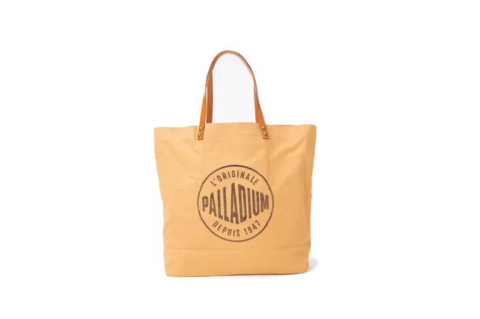Women ROUND LOGO TOTE BAG Palladium Bags