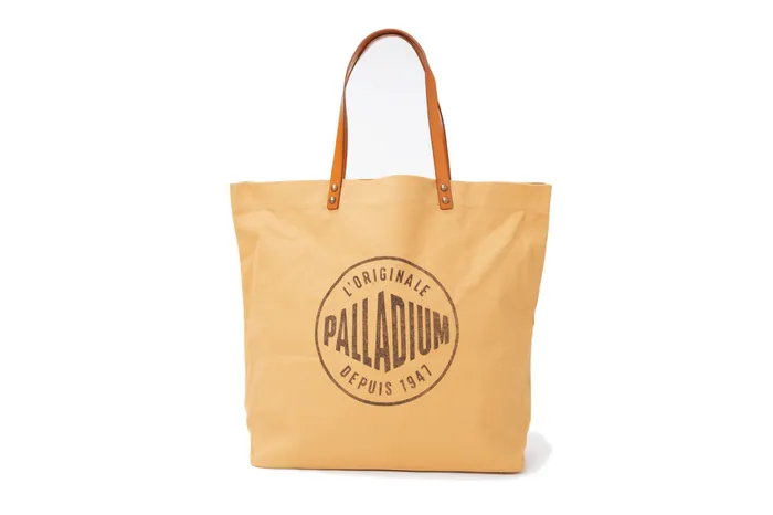 Women ROUND LOGO TOTE BAG Palladium Bags