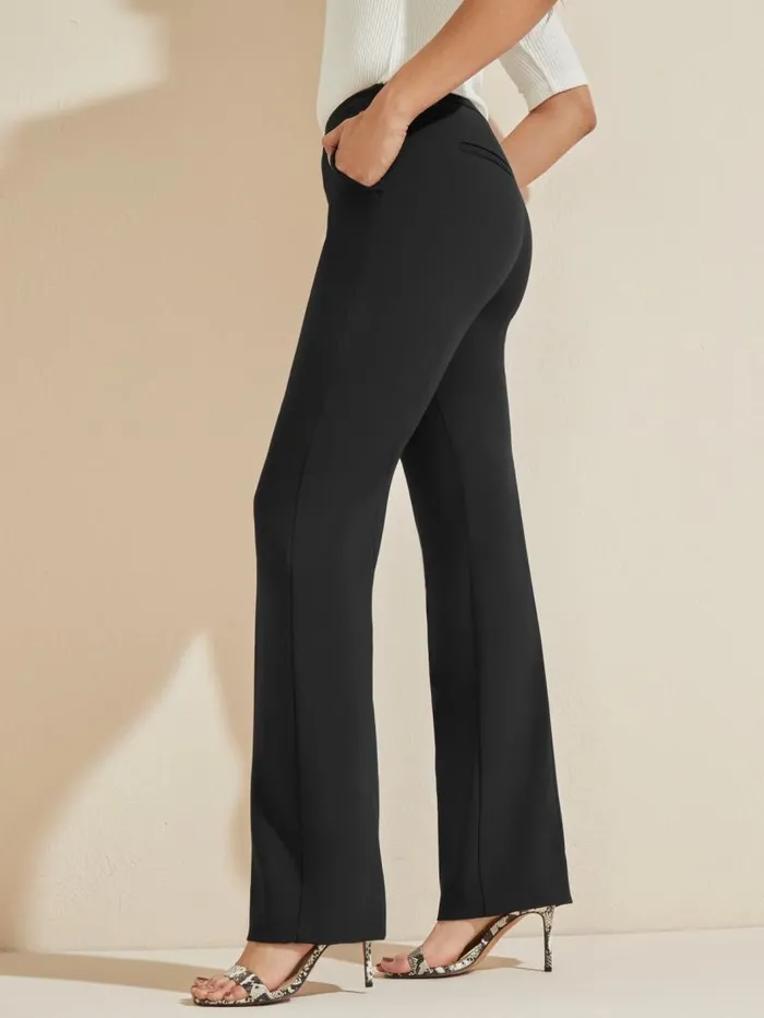 Women Sally HighRise Pant Black Marciano Bottoms Women Sally HighRise Pant Black Marciano Bottoms