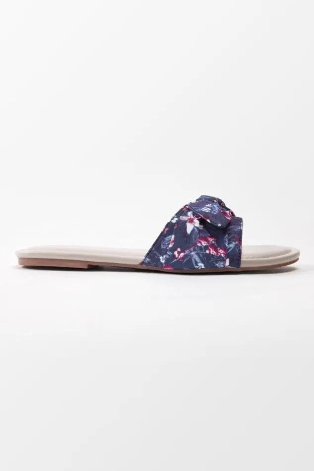 Women Sandals Cupshe Flowerchild Bowknot Sandals Multicolor