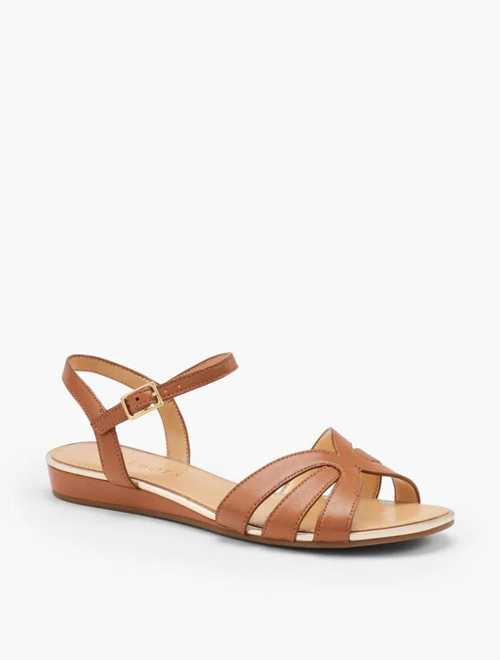 Women Sandals Talbots Daisy Micro Wedge Sandals Summer Mint