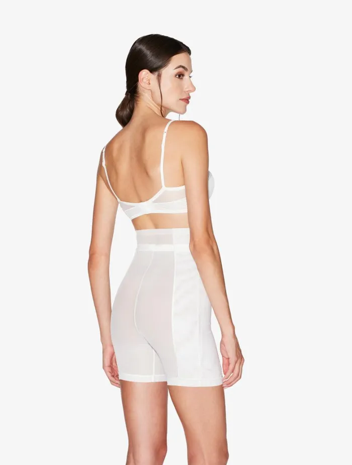 Women Shapewear La Perla Bralette In Offwhite Stretch Tulle