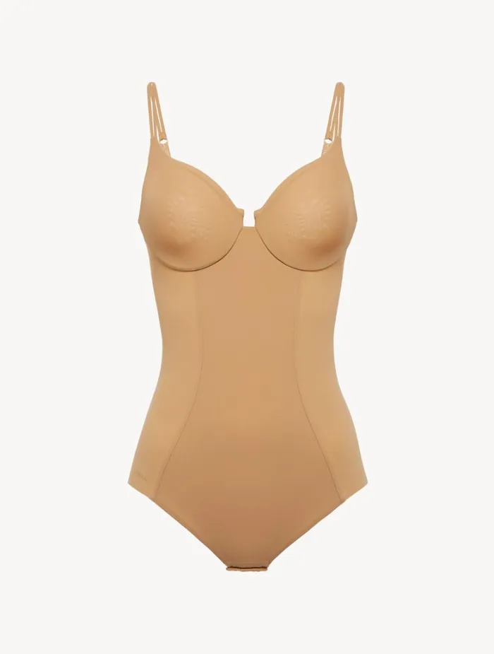 Women Shapewear La Perla Underwired Bodysuit In Nude