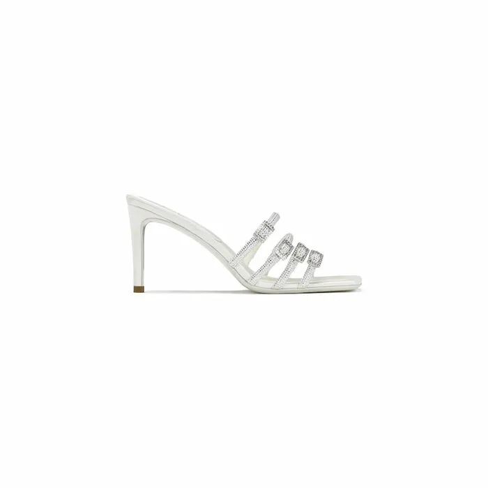 Women Shay White Sandals Nana Jacqueline Bridal