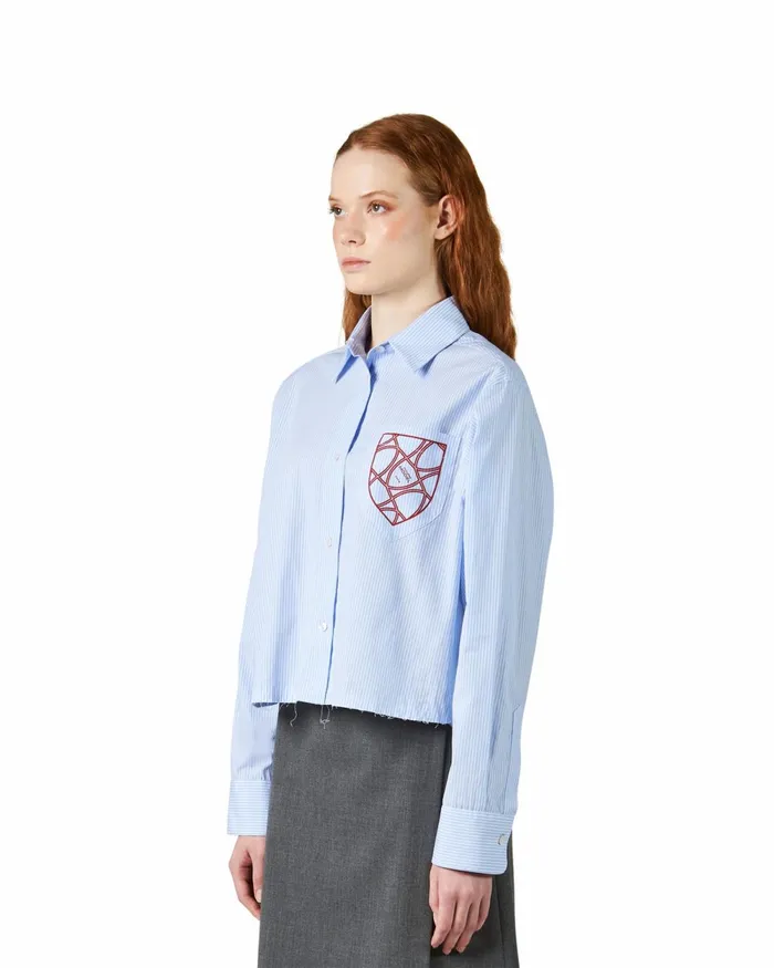 Women Shirt 8211 Blue Philippe Model Paris TShirts And Shirts