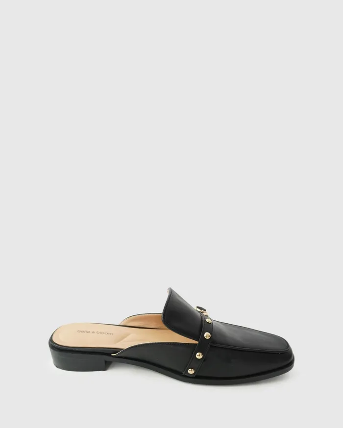 Women Shoes Belle and Bloom How It Feels Charm Loafer Mule 8211 Black