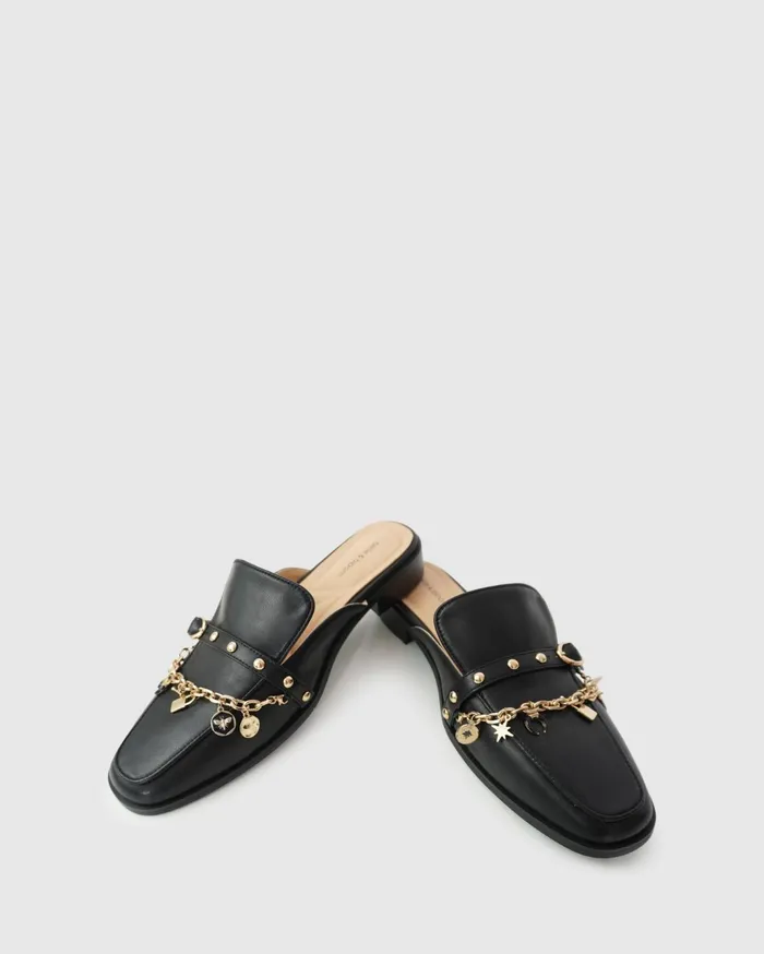 Women Shoes Belle and Bloom How It Feels Charm Loafer Mule 8211 Black