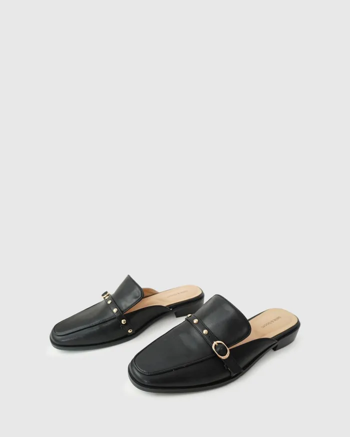 Women Shoes Belle and Bloom How It Feels Charm Loafer Mule 8211 Black