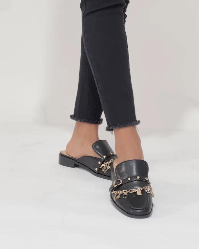 Women Shoes Belle and Bloom How It Feels Charm Loafer Mule 8211 Black