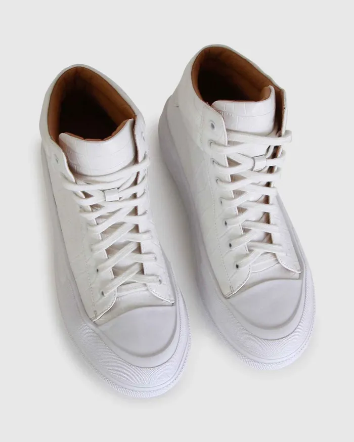 Women Shoes Belle and Bloom Just A Game HiTop Sneaker 8211 White