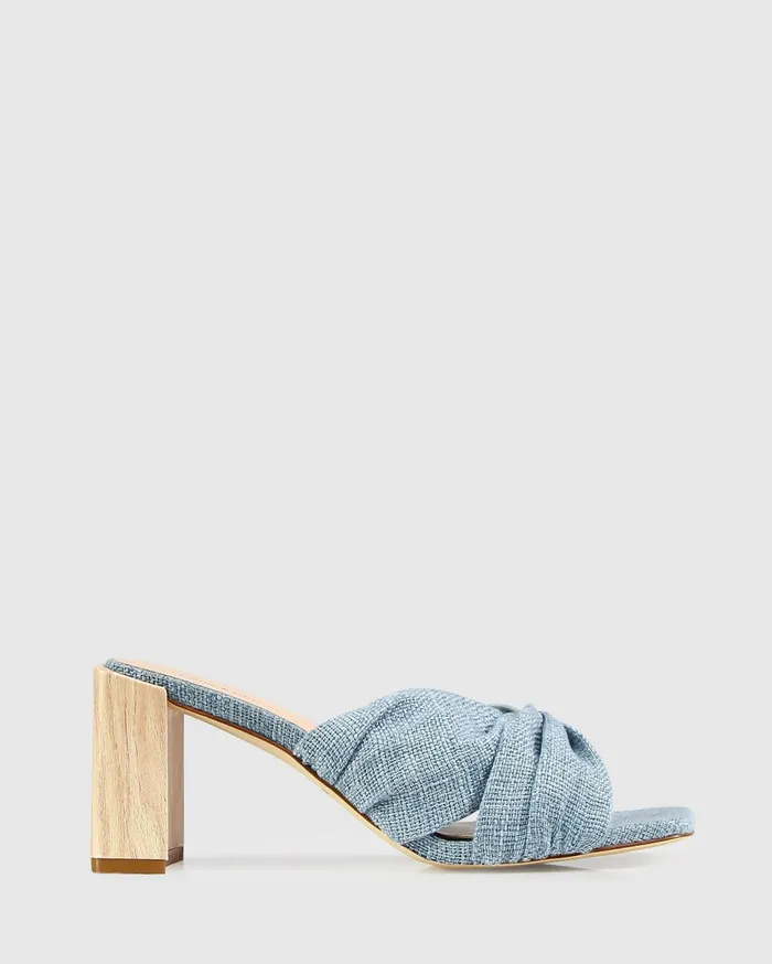 Women Shoes Belle and Bloom Lust For Life Mule 8211 Blue