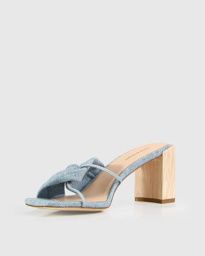 Women Shoes Belle and Bloom Lust For Life Mule 8211 Blue