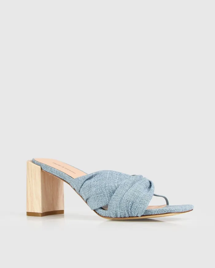 Women Shoes Belle and Bloom Lust For Life Mule 8211 Blue