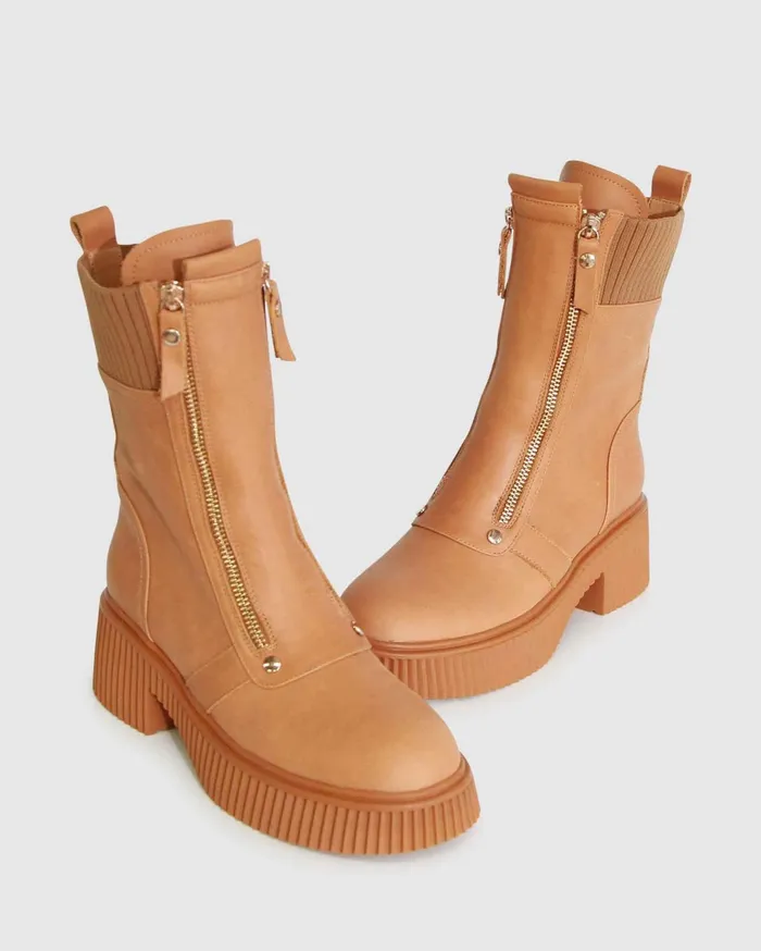 Women Shoes Belle and Bloom More To Come Ankle Boot 8211 Tan