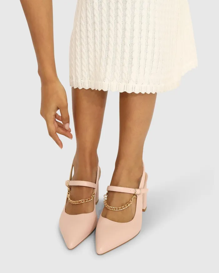 Women Shoes Belle and Bloom Up And Away Mary Jane 8211 Dusty Pink