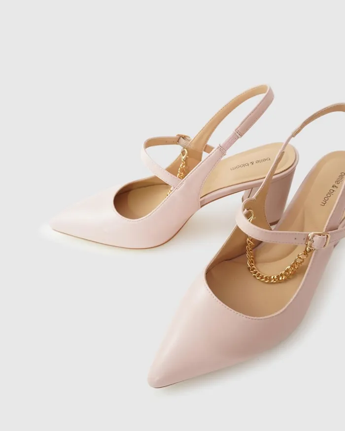 Women Shoes Belle and Bloom Up And Away Mary Jane 8211 Dusty Pink
