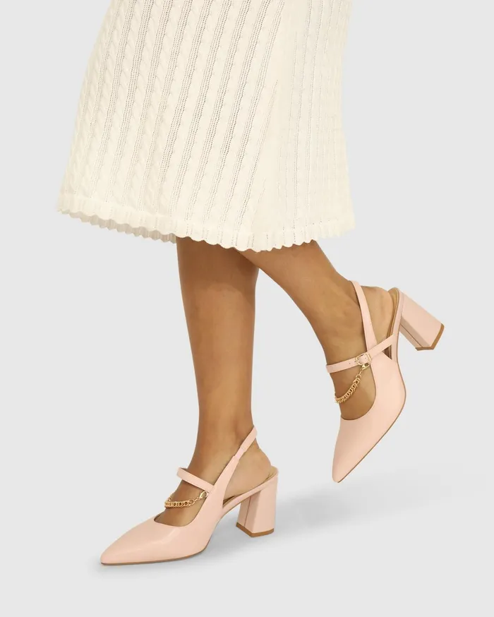 Women Shoes Belle and Bloom Up And Away Mary Jane 8211 Dusty Pink