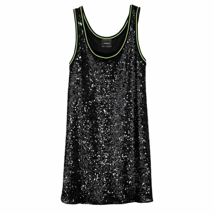 Women Short Dress Black Longchamp Dresses and Skirts