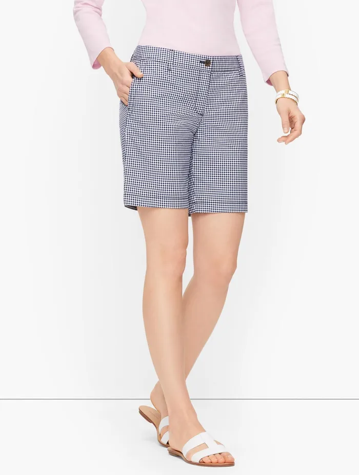 Women Shorts Talbots Relaxed Chino Shorts India Inkwhite