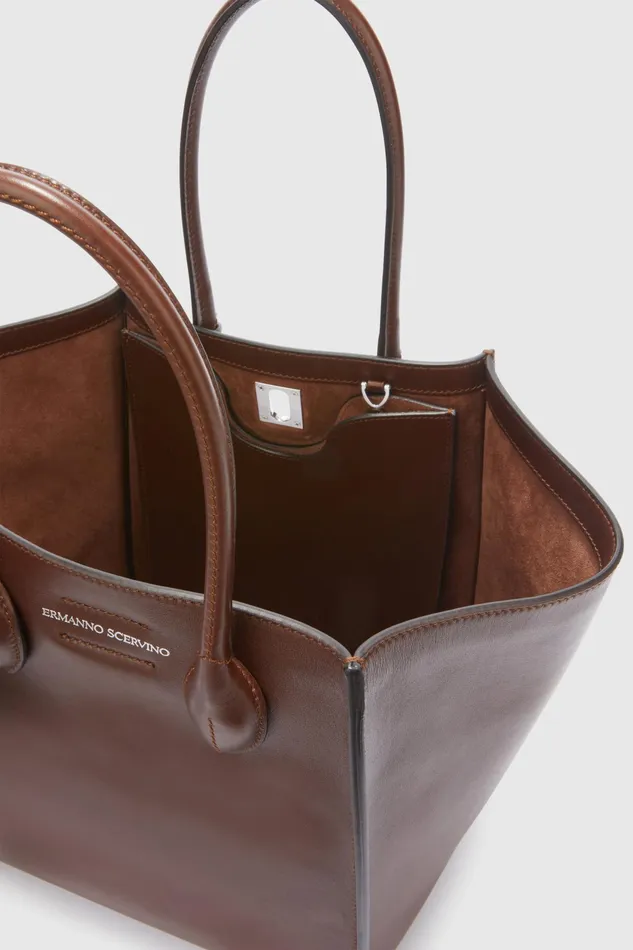 Women Shoulder Bags Ermanno Scervino Designer Maggie Bag In Smooth Calfskin 8211 Ermanno Scervino Women Shoulder Bags Ermanno Scervino Designer Maggie Bag In Smooth Calfskin 8211 Ermanno Scervino