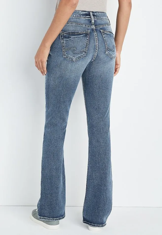 Women Silver Jeans Co Suki Bootcut Mid Rise Jean Maurices Jeans