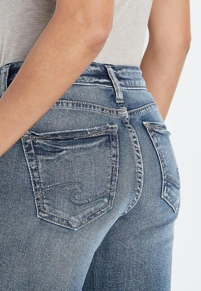 Women Silver Jeans Co Suki Bootcut Mid Rise Jean Maurices Jeans