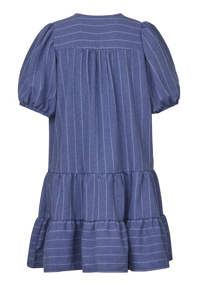 Women Sisters Point Dresses CASSIEDR1 D Blue Pinstripe