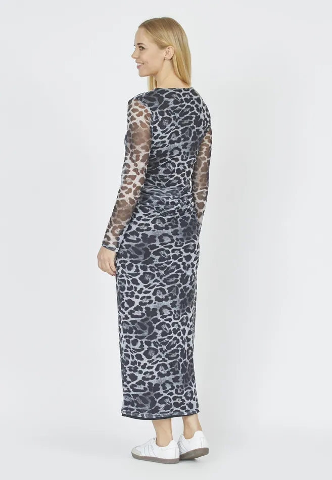 Women Sisters Point Dresses ESMEDRLS7 Grey Leo