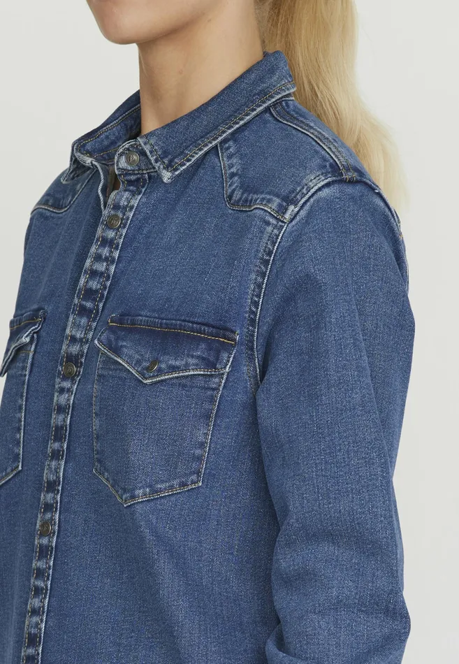 Women Sisters Point Dresses ONEALDR Mid Blue Wash