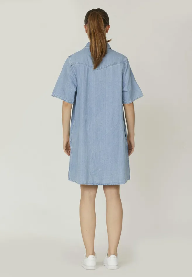 Women Sisters Point Dresses OSAADR L Blue Wash