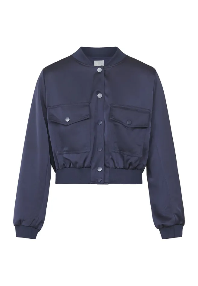 Women Sisters Point Jackets and Waistcoats GARWINJA5 Navyheart