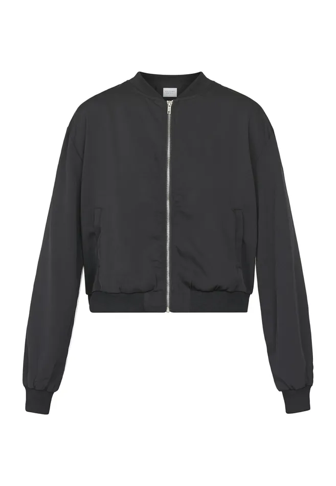 Women Sisters Point Jackets and Waistcoats GIRAJA Black