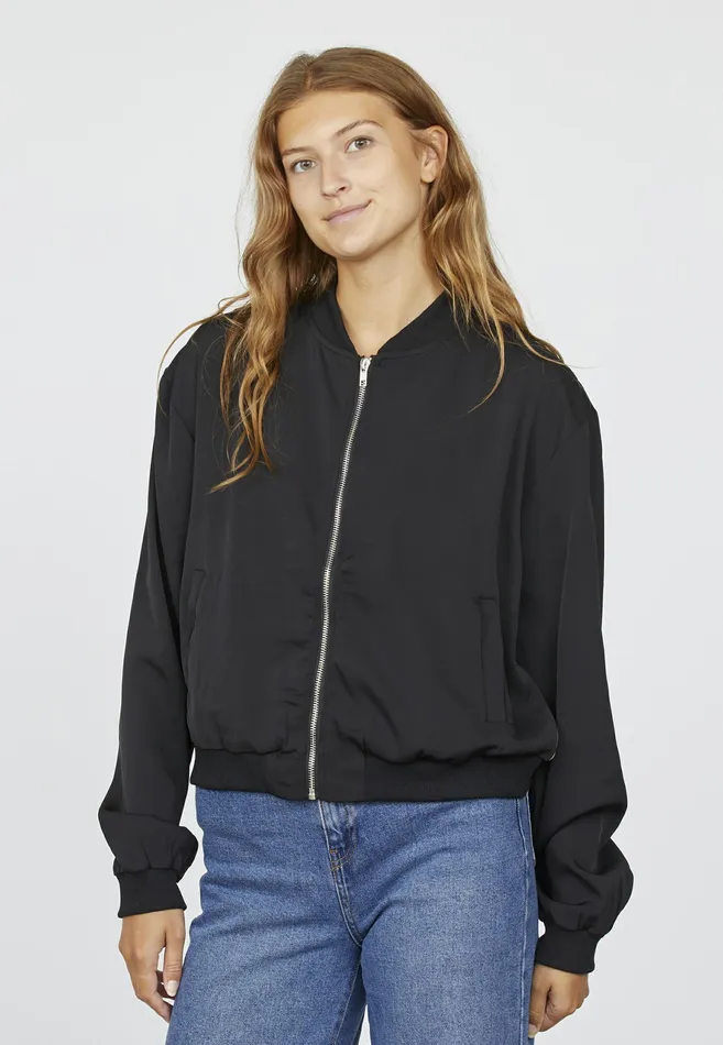 Women Sisters Point Jackets and Waistcoats GIRAJA Black