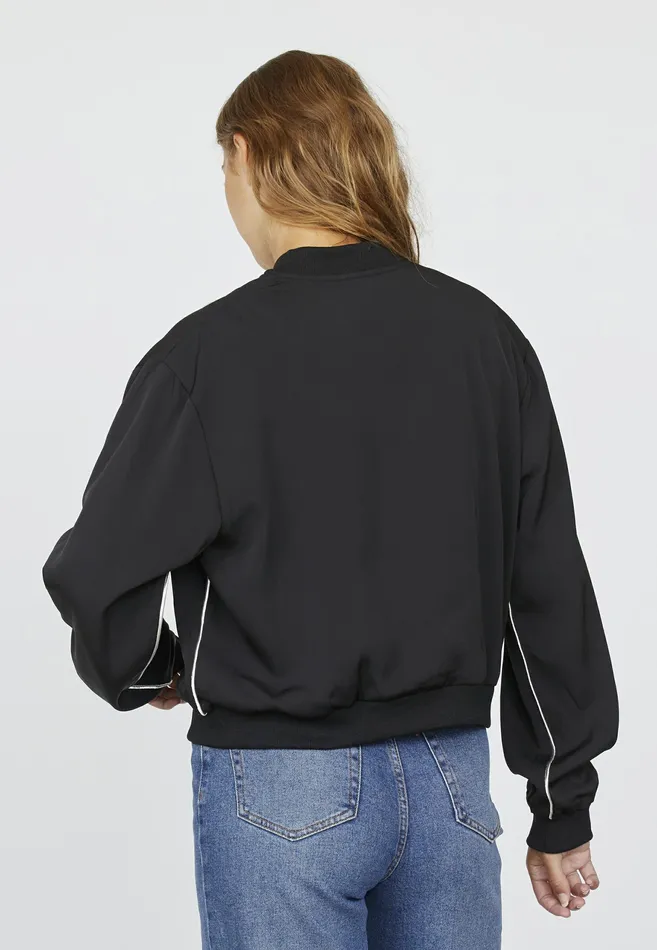Women Sisters Point Jackets and Waistcoats GIRAJA Black