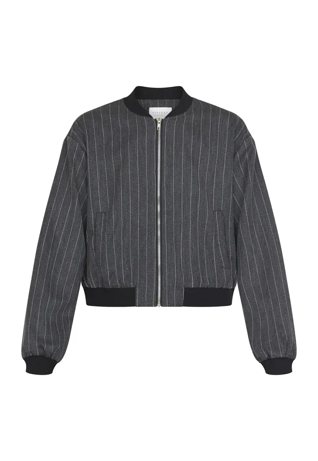 Women Sisters Point Jackets and Waistcoats GIRAJA1 Pinstripe