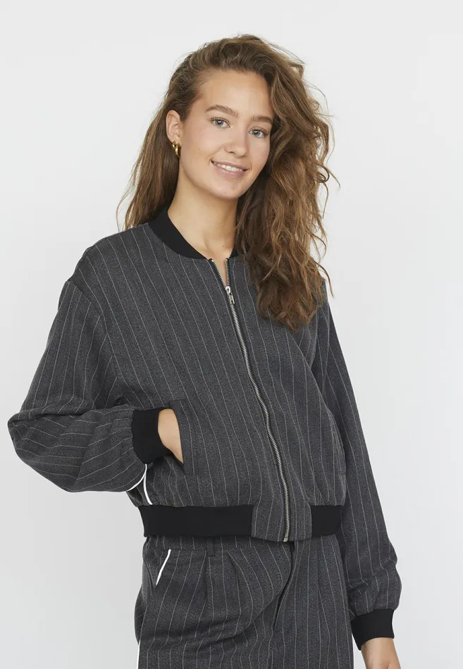Women Sisters Point Jackets and Waistcoats GIRAJA1 Pinstripe