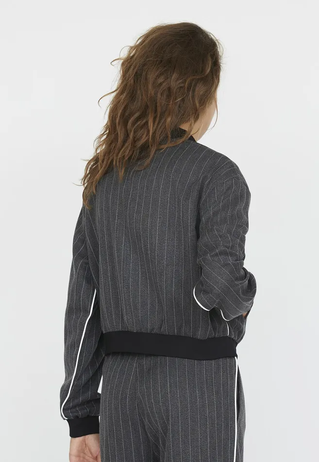 Women Sisters Point Jackets and Waistcoats GIRAJA1 Pinstripe