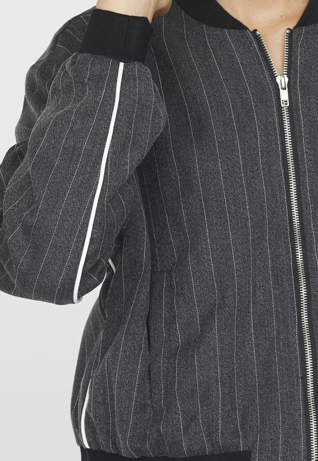 Women Sisters Point Jackets and Waistcoats GIRAJA1 Pinstripe