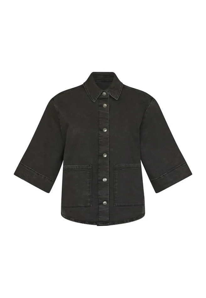 Women Sisters Point Jackets and Waistcoats OLEAJA6 M Grey Wash