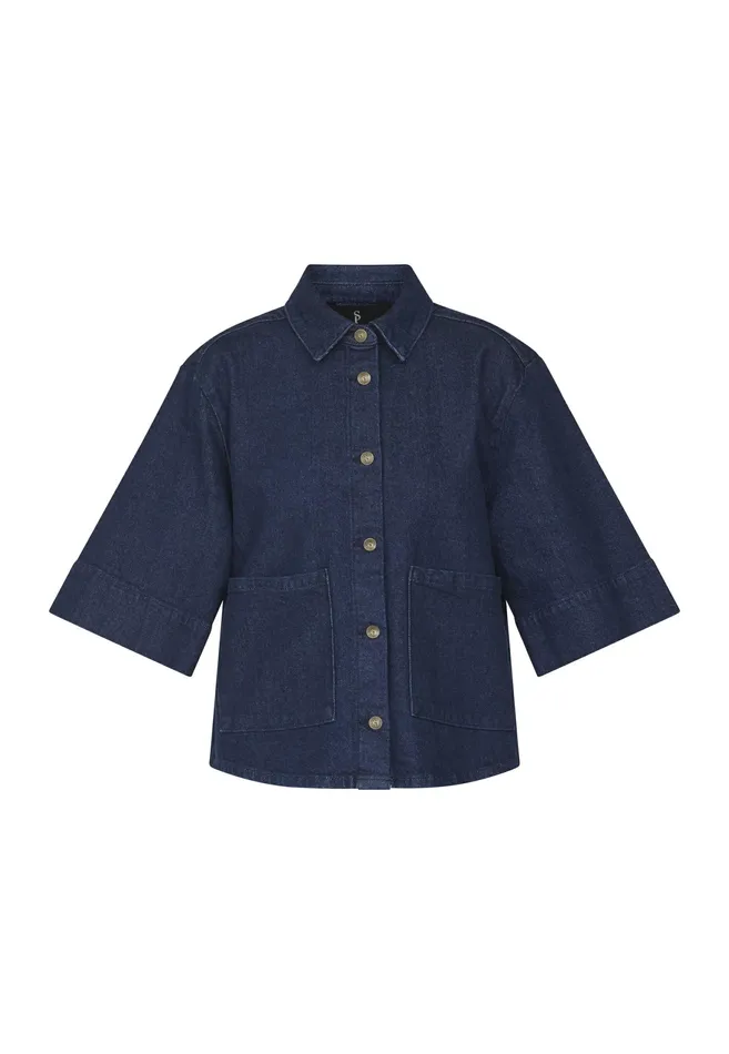 Women Sisters Point Jackets and Waistcoats OLEAJA8 Unwashed Blue