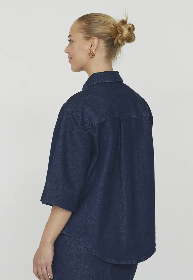 Women Sisters Point Jackets and Waistcoats OLEAJA8 Unwashed Blue