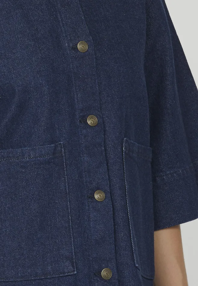 Women Sisters Point Jackets and Waistcoats OLEAJA8 Unwashed Blue