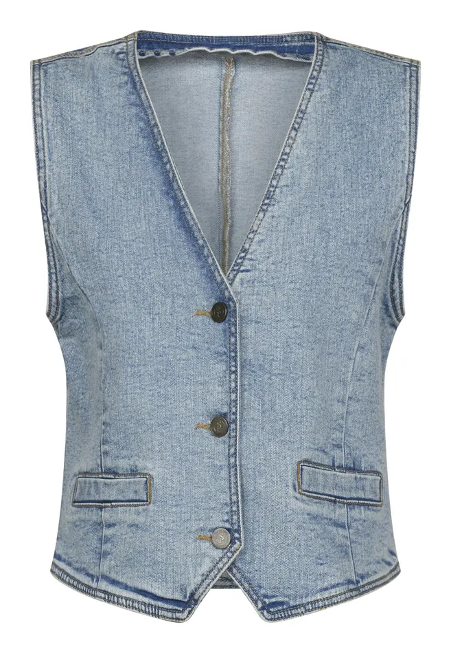 Women Sisters Point Jackets and Waistcoats ONEAVE L Blue Used