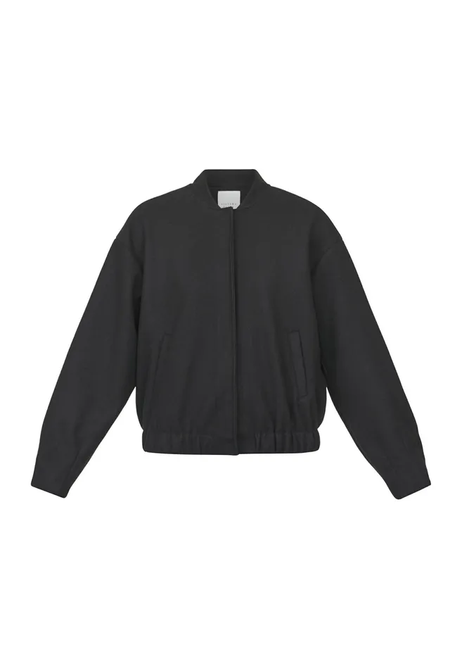 Women Sisters Point Jackets and Waistcoats VABAIABOMBER Black